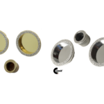 Maniglia Incasso Tonda Porta Scorrevole modello K101CTSB d.57/48 Senza Foro Chiave 1C/SB1 Cristalli+varie finiture  | Comit