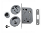 Maniglia Incasso Tonda Porta Scorrevole modello K101N01T d.57/48 E50 con Nottolino+Serratura E50 varie finiture  Comit - immagine 2