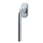 Maniglia per Finestra dk Linea Movimento 4 Scatti Metallo 7x35 2B - Cromo Satinato   Comit