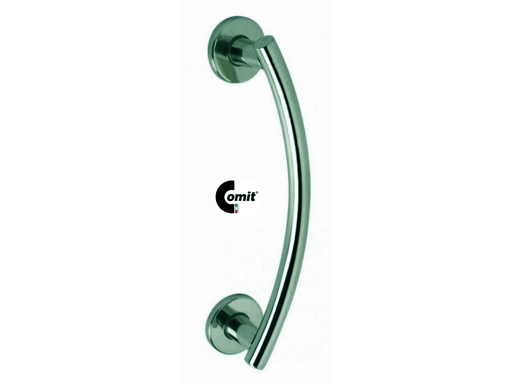 citm01sl225ro022bc.png Maniglione Sabbia Interasse 225 mm.275x65h 2B - Cromo Satinato Comit - immagine 1