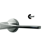 Maniglia Malibu Rosetta Tonda d.52x9h Bocchetta Foro Chiave Z2A - Cromo Lucido  Comit