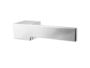 Maniglia Uno Rosetta Rettangolare D.50x38x48h Bocchetta Foro Chiave varie finiture  Comit - immagine 2