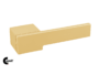 Maniglia Uno Rosetta Rettangolare D.50x38x48h Bocchetta Foro Chiave varie finiture  Comit - immagine 5