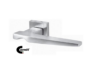 Maniglia Vertigo Rosetta Quadra d.45x45x10h Bocchetta Foro Chiave varie finiture | Comit - immagine 2