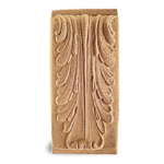 CAPITELLO FREGIO PASTA LEGNO mm.20x40x15h- mm.48x100x25h prodotto da COF