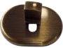 Mezzo Nottolino Limitatore Traslazione con Borchia Modello 100 NOT506 7D-Bronzo  Comit - immagine 2