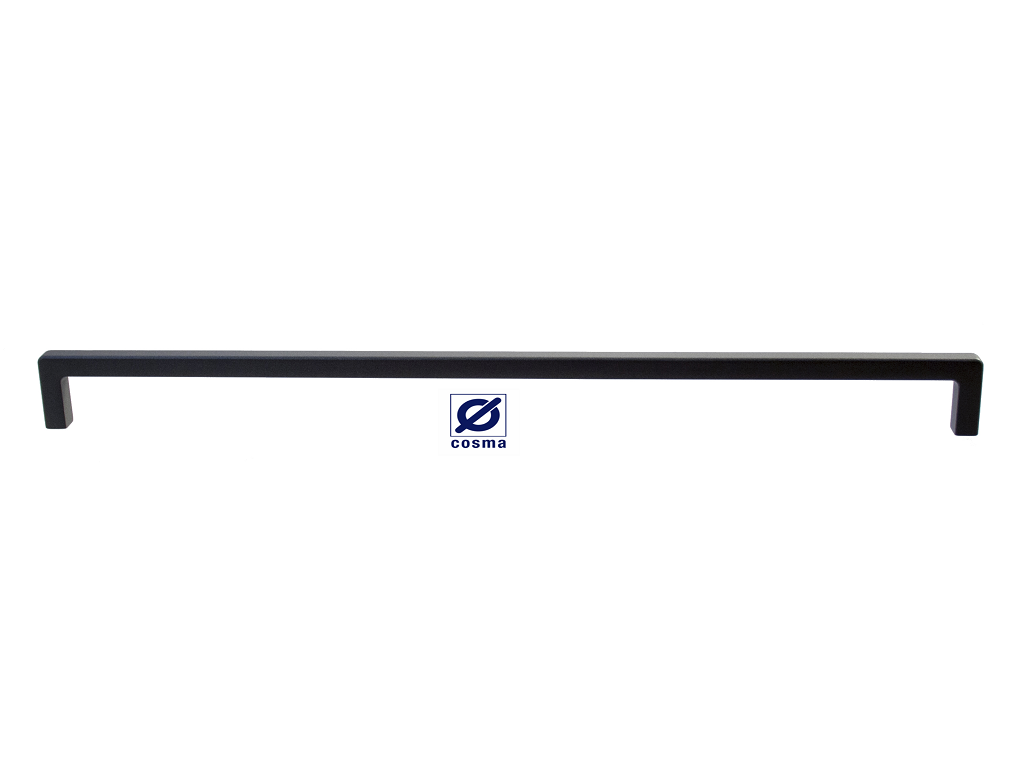cos12861n60p.png Maniglietta Mobile 12861 Interasse 160 mm.168x28h Piombo Cosma - immagine 1