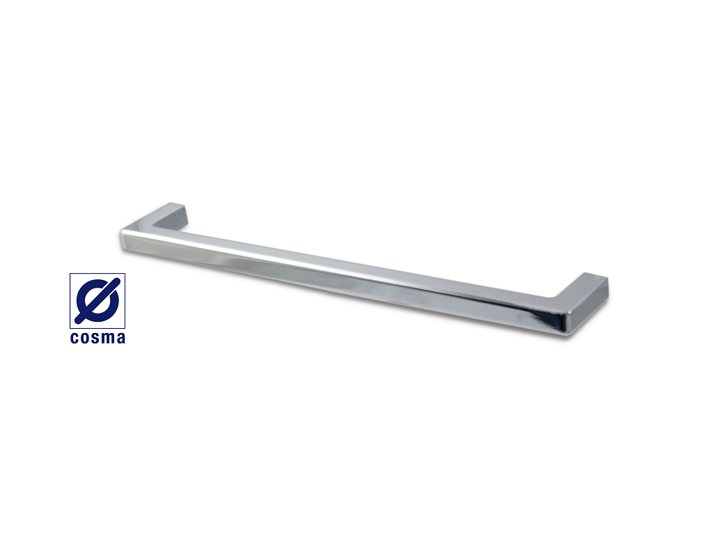 cos12861x260.png Maniglietta Mobile 12861 Interasse 160 mm.168x28h 260-Cromo Lucido Cosma - immagine 1