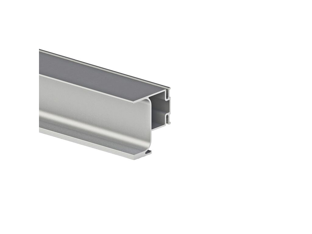 emuca_profilo_gola_verticale_da_cucina_alluminio_anodizzato_opaco.jpg Profilo Gola Verticale per Mobili da Cucina mm.48,3x43 mm.2550h Alluminio Anodizzato Opaco Emuca - immagine 1