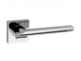 Maniglia Punto Rosetta Quadra d.50x50x5h Bocchetta Foro Chiave varie finiture | Fimet - immagine 2