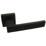 Maniglia Ice Rosetta Quadra d.50x50x10h Bocchetta Foro Chiave FNO-Nero Opaco | Fimet Maniglie