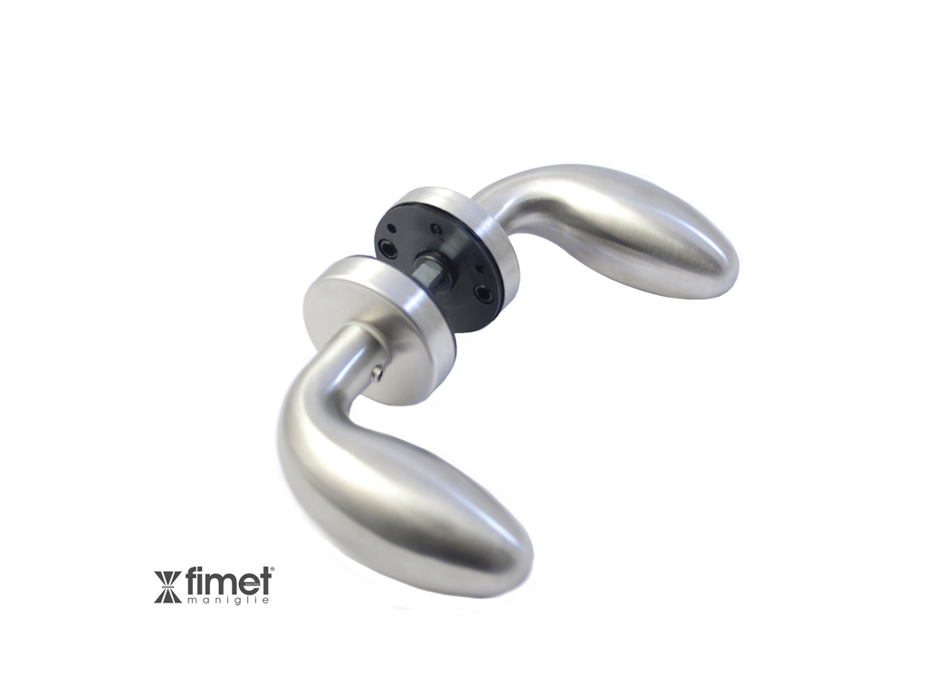 fim3200223660.png Pomoli Girevoli Ovale Rosetta Tonda d.50x10h AISI304 Inox Satinato | Fimet Maniglie - immagine 1