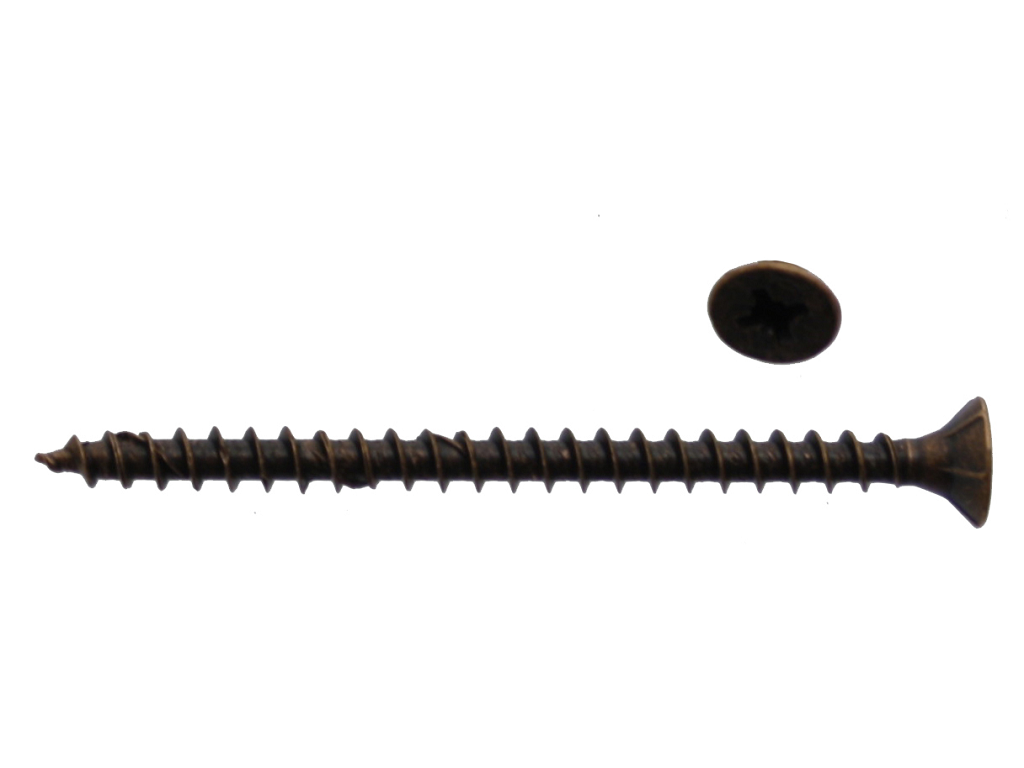 fistspb.png Vite Legno TSP Impronta Croce PZ2 FPS - SZ BUF Bronzata pz.500 mm.4,5x25 | Fischer - immagine 1