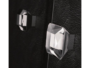 POMOLINO MOBILE CRISTALLO DIAMOND PULL TRASPARENTE/CROMO prodotto da GLASS DESIGN - immagine 2