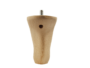 Piede Legno Faggio Grezzo con Vite Filettata Ma10x30 d.95x65 mm.120h | Gpi - immagine 2
