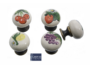 POMOLINO MOBILE MAIOLICA FRUTTA MISTA  BRZ+DIPINTO VARIE MISURE | CERAMICHE  LIBERATI