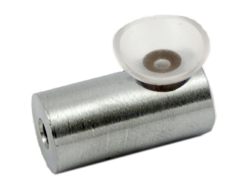 maie346cs.png Mensolina Reggipiano con Ventosa d.12x25mm Ottone varie finiture Mariva - immagine 1