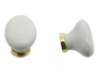 POMOLINO MOBILE PORCELLANA OVALE d.24x35x30h ORO LUCIDO+VARIE FINITURE | GIUSTI - immagine 3