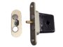 Serratura infilare magnetica regispengente Q8 frontale Tondo mm.18x85 entrata 50 varie finiture | Saletta - immagine 3