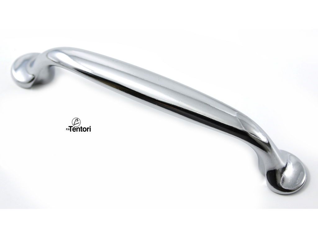 tenm1532ccrlc.png Maniglietta Mobile Interasse 64 mm.88x20h Eris Cromo Lucido Tentori - immagine 1
