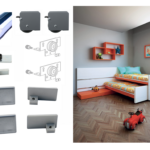 Sistema Completo per Letto Scorrevole Portata 80kg  | Terno Scorrevoli