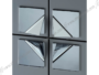 MANIGLIETTA MOBILE INTERRASSE 48 DA 70x70 mm. FOLD prodotta da CONFALONIERI - immagine 4