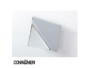 MANIGLIETTA MOBILE INTERRASSE 48 DA 70x70 mm. FOLD prodotta da CONFALONIERI - immagine 3
