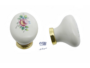 POMOLINO MOBILE PORCELLANA OVALE d.24x35x30h ORO LUCIDO+VARIE FINITURE | GIUSTI