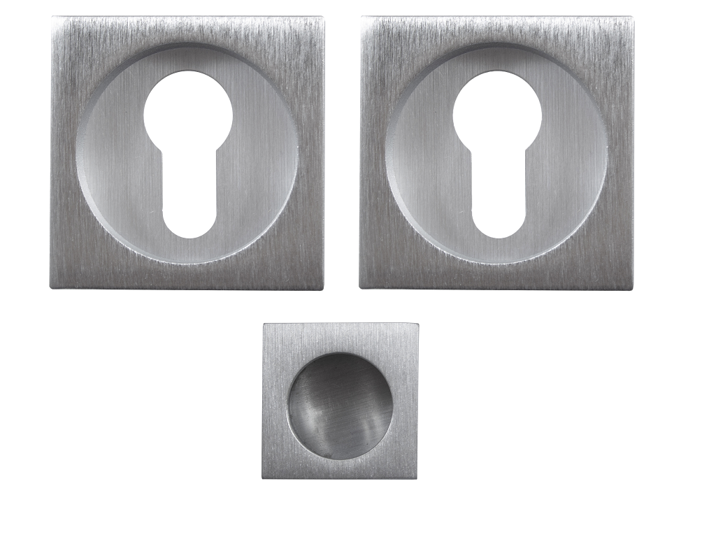 _mg_1826.png Maniglia Incasso Quadra Porta Scorrevole modello K302FYT03 d.53x53/48 con Foro Yale per Cilindro Europeo 2B-Cromo Satinato Comit - immagine 1