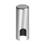 Copertura Piana per Cerniera Regolabile Legno Anuba159 d.14 ABS Argento | AGB