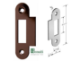 Contropiastra 385 Bordo Tondo Aletta Quadra Frontale 22x82 mm. | Bonaiti - immagine 4