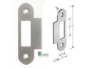 Contropiastra 385 Bordo Tondo Aletta Quadra Frontale 22x82 mm. | Bonaiti - immagine 3