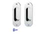 Maniglia Incasso Ovale Porta Scorrevole modello 04016 mm.34x120 senza foro chiave pz.2 varie finiture | Ferremi - immagine 3