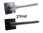Maniglia Pura Rosetta Quadra d.50x50x7h Bocchetta Foro Chiave varie finiture | Fimet Maniglie