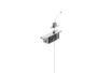 Cerniera Pivot Idraulico 360°Chiudiporta a Pavimento per Legno Inox AISI 304 Portata kg.200 mm.248x40x64h  JNF - immagine 6