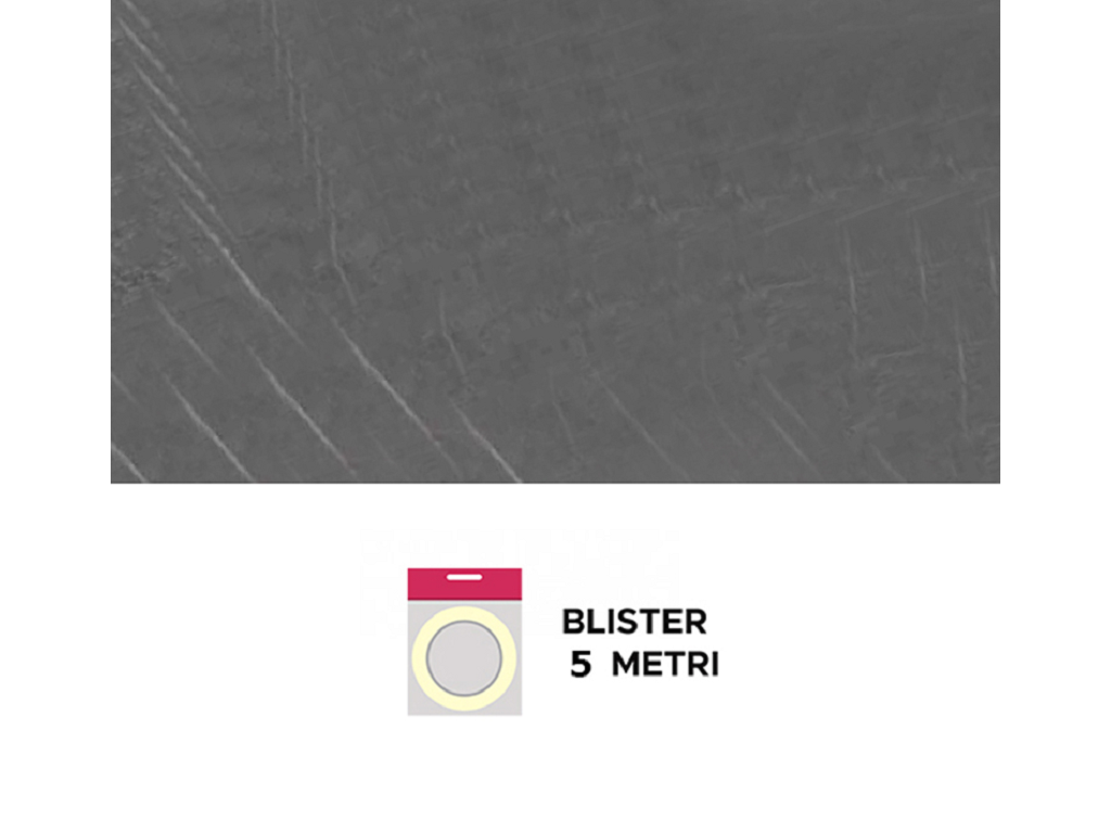 Bordo ABS senza colla spessore mm.1 in blister da mt.5 h45 Marrone Marmo  | Laminbord - immagine 1