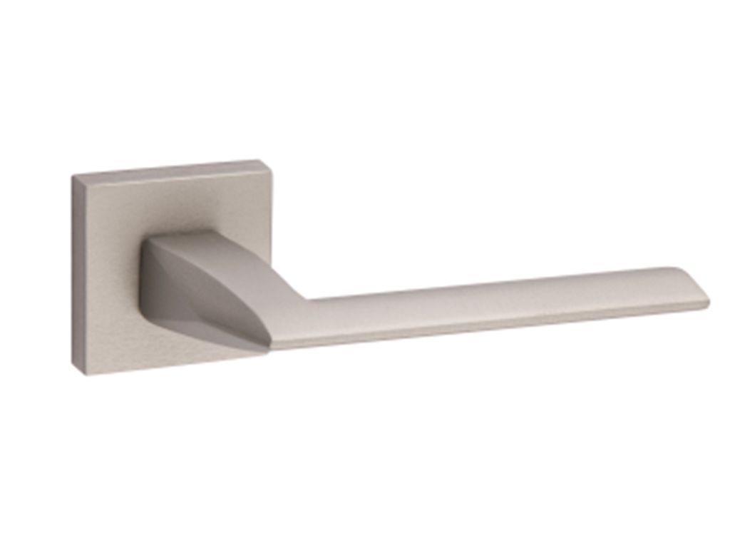 maniglia-pura-rosetta-quadra-nichel-satinato-opaco-fimet.jpg Maniglia Pura Rosetta Quadra d.50x50x5h Bocchetta Foro Chiave F54- Nichel Satinato Opaco | Fimet Maniglie - immagine 1