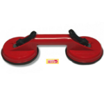 Ventosa 2 Placche in Plastica mm.115 con Manico Portata kg.25  Hit