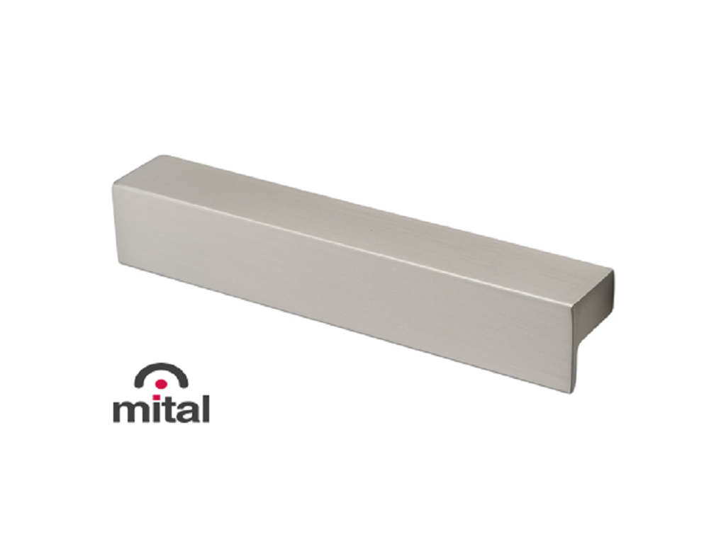mit3125cnhstc.png Maniglietta Mobile 3125 Interasse 128 mm.140x25x25h varie finiture | Mital - immagine 1