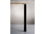 GAMBA TAVOLO IN CONFEZIONE DA pz.4 METALLO QUADRA CON PIASTRA d.60x60 cm.71h REGOLABILE VARIE FINITURE |  MANART - immagine 3