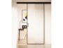 Sistema Porta Scorrevole Telaio Vetro Dragon 140 +Doppio Deceleratore 03-T Portata Kg.50  Sliding - immagine 2