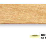 Bordo legno preincollato super levigato spessore 6/10 mt.50 Tanganika varie altezze |  Bricomm