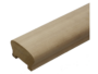CORRIMANO PER SCALE LEGNO 65x40 FRESATA mm.32 cm.300 VARIE FINITURE - immagine 2