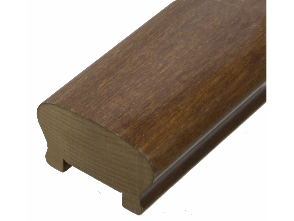 tucc1n.png CORRIMANO PER SCALE LEGNO 65x40 FRESATA mm.32 cm.300 VARIE FINITURE - immagine 1