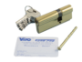 Cilindro Europeo Euro-Pro Olv-Ottone Lucido Verniciato A:31+B:50=L:81 mm. | Viro