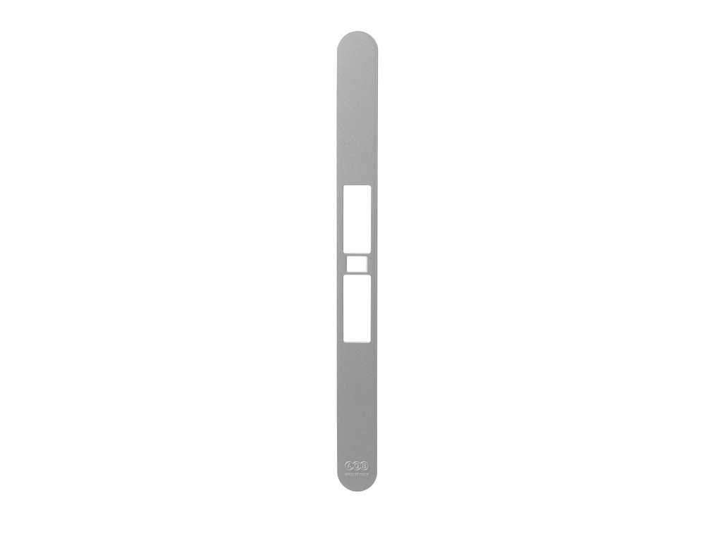 Cover Clip per Serratura Infilare Mediana Touch & Close con Catenaccio mm.18x196 varie finiture  AGB - immagine 1
