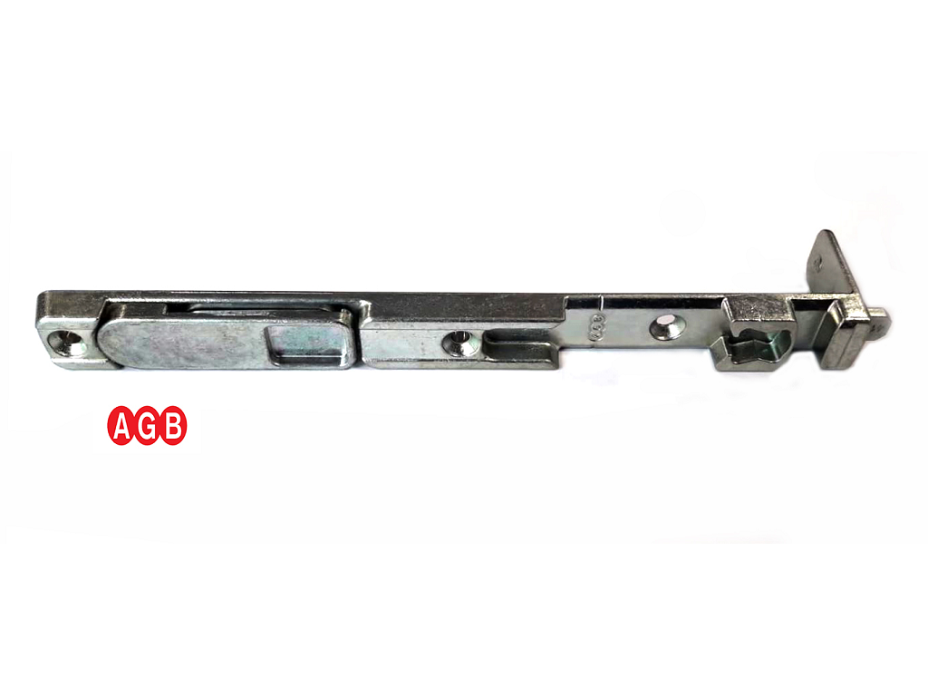 agba515120500.png Catenaccio Artech Inferiore Ribassato con Gancio Aria 12 Asse 9 mm. da 180x18 mm. ZSL-Silver | AGB - immagine 1