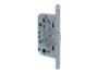 Serratura Patent Mediana Evolution Meccanica WC Bordo Tondo Frontale 18x196 Interasse 96 Entrata 60 mm. AOV-Ottonato | AGB