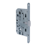 Serratura Infilare Mediana Evolution Foro Yale per Cilindro Europeo Bordo Tondo Frontale 18x192 mm. entrata mm.60 ACO-Cromo Opaco | AGB
