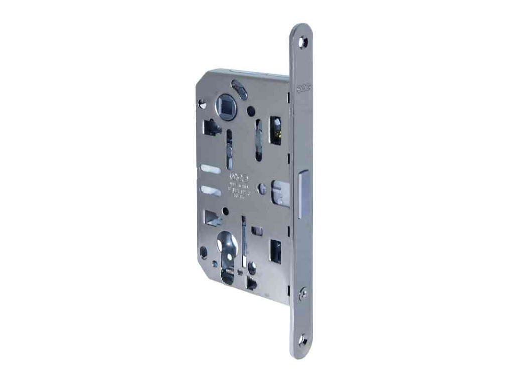 agbb061035034.png Serratura Infilare Mediana Polaris Foro Yale per Cilindro Europeo Bordo Tondo Frontale 18x195 mm. Entrata mm.50 ACO-Cromo Opaco | AGB - immagine 1